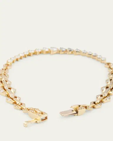 DRIES CRIEL 18k Yellow Gold Diamond Flow Bond Bracelet | Thumbnail 4 DRIES CRIEL 18k Yellow Gold Diamond Flow Bond Bracelet | Thumbnail 4