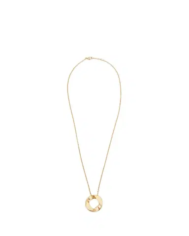 Verdura 18k Yellow Gold Curb Link Pendant Necklace | Thumbnail 1 Verdura 18k Yellow Gold Curb Link Pendant Necklace | Thumbnail 1