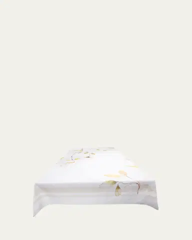 The Lino Japan Yellow Tablecloth, 71" x 144" | Thumbnail 3 The Lino Japan Yellow Tablecloth, 71" x 144" | Thumbnail 3