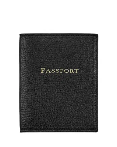 Bergdorf Goodman Leather Passport Holder | Thumbnail 1 Bergdorf Goodman Leather Passport Holder | Thumbnail 1