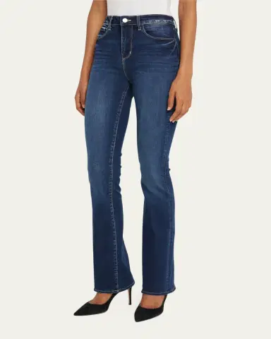 L'Agence Selma High Rise Baby Bootcut Jeans | Thumbnail 4 L'Agence Selma High Rise Baby Bootcut Jeans | Thumbnail 4