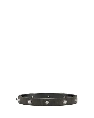 Buccellati Macri Classica Bangle, Black Gold, 8mm | Thumbnail 1 Buccellati Macri Classica Bangle, Black Gold, 8mm | Thumbnail 1