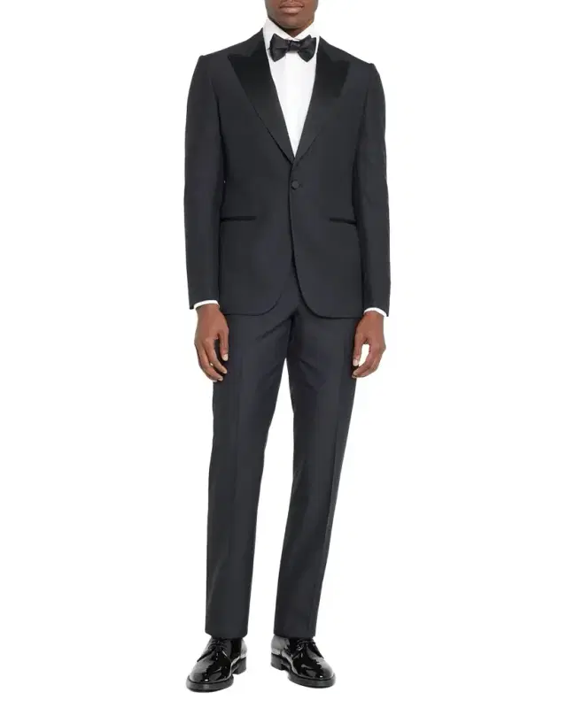 Men's Sartorial Wool and Silk Tuxedo Men's Sartorial Wool and Silk Tuxedo