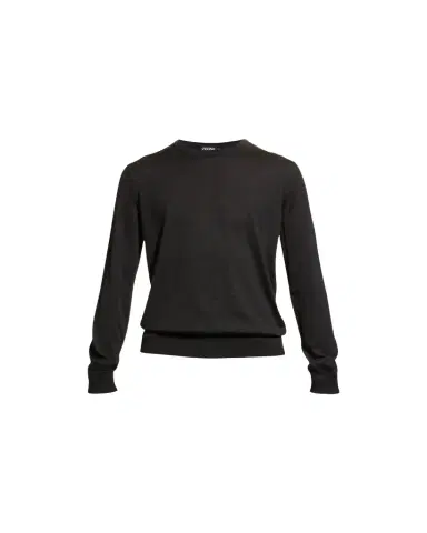 Zegna Men's Cashmere Crewneck Sweater | Thumbnail 1 Zegna Men's Cashmere Crewneck Sweater | Thumbnail 1