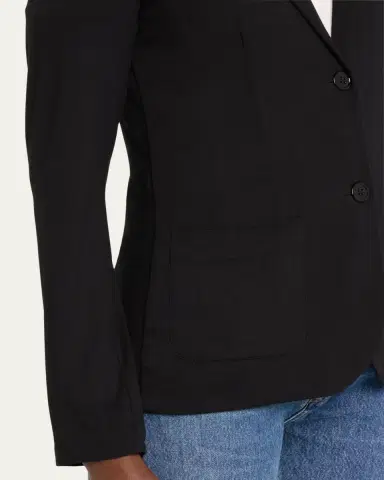 Majestic Filatures Soft Touch Two-Button Blazer | Thumbnail 5 Majestic Filatures Soft Touch Two-Button Blazer | Thumbnail 5