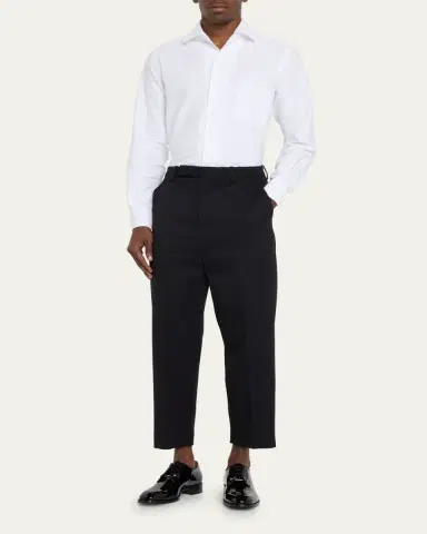 Christian Louboutin Men's Chambeliss Patent Leather Derby Shoes | Thumbnail 3 Christian Louboutin Men's Chambeliss Patent Leather Derby Shoes | Thumbnail 3