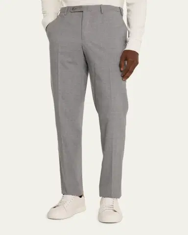Incotex Men's Super 150s Wool Dress Pants | Thumbnail 4 Incotex Men's Super 150s Wool Dress Pants | Thumbnail 4