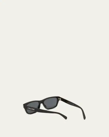 Celine Men's Monochroms Square Acetate Sunglasses | Thumbnail 3 Celine Men's Monochroms Square Acetate Sunglasses | Thumbnail 3