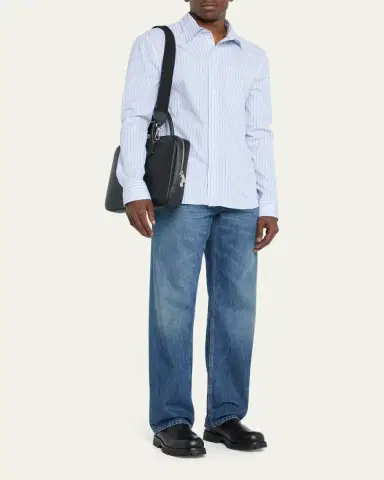 Valextra Men's MyLogo Leather Briefcase | Thumbnail 5 Valextra Men's MyLogo Leather Briefcase | Thumbnail 5