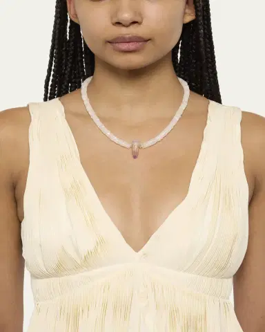 JIA JIA Vera Cruz Amethyst Charm Necklace with Moonstone | Thumbnail 2 JIA JIA Vera Cruz Amethyst Charm Necklace with Moonstone | Thumbnail 2