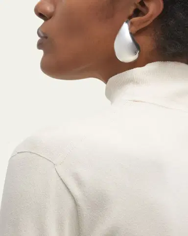 Bottega Veneta Large Drop Earrings | Thumbnail 5 Bottega Veneta Large Drop Earrings | Thumbnail 5