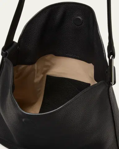 Akris Anna Medium Leather Hobo Bag | Thumbnail 4 Akris Anna Medium Leather Hobo Bag | Thumbnail 4