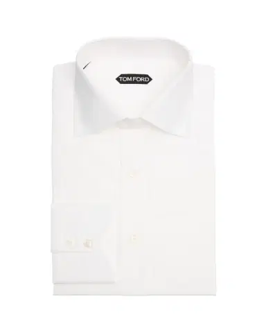 Tom Ford Men's Classic-Fit Cotton Dress Shirt | Thumbnail 1 Tom Ford Men's Classic-Fit Cotton Dress Shirt | Thumbnail 1