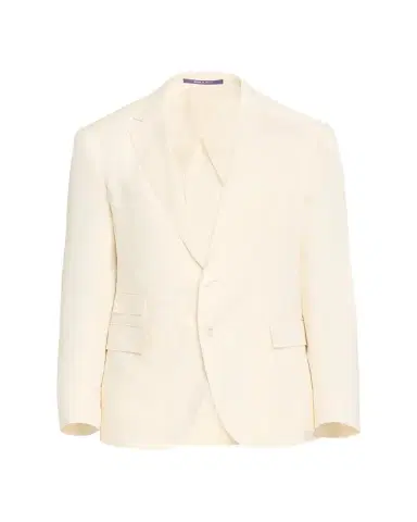 Ralph Lauren Purple Label Kent Hand-Tailored Silk-Linen Jacket | Thumbnail 1 Ralph Lauren Purple Label Kent Hand-Tailored Silk-Linen Jacket | Thumbnail 1