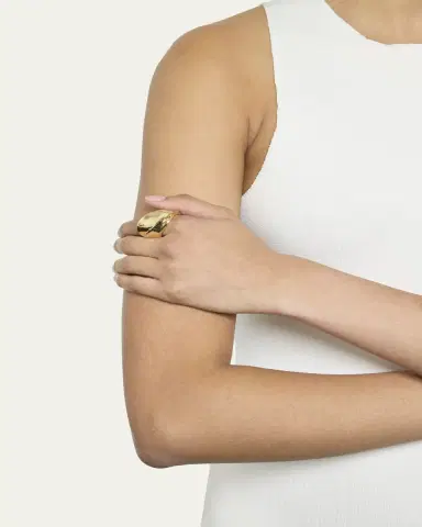 DRIES CRIEL 18k Yellow Gold Flux Ring | Thumbnail 2 DRIES CRIEL 18k Yellow Gold Flux Ring | Thumbnail 2