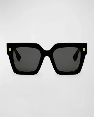 Fendi Roma Square Acetate Sunglasses | Thumbnail 3 Fendi Roma Square Acetate Sunglasses | Thumbnail 3