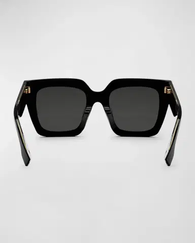Fendi Roma Square Acetate Sunglasses | Thumbnail 4 Fendi Roma Square Acetate Sunglasses | Thumbnail 4