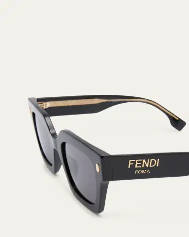 Fendi Roma Square Acetate Sunglasses | Thumbnail 8 Fendi Roma Square Acetate Sunglasses | Thumbnail 8