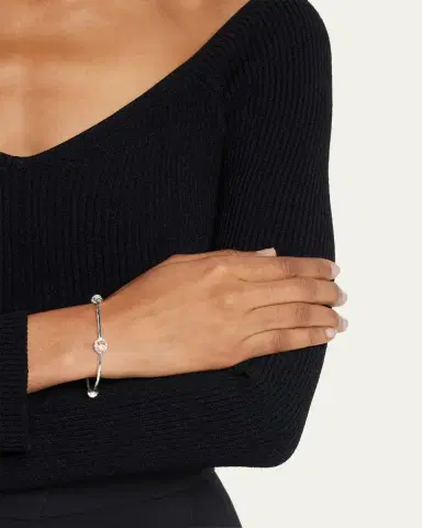 Ippolita 5-Stone Bangle Bracelet in Sterling Silver | Thumbnail 5 Ippolita 5-Stone Bangle Bracelet in Sterling Silver | Thumbnail 5
