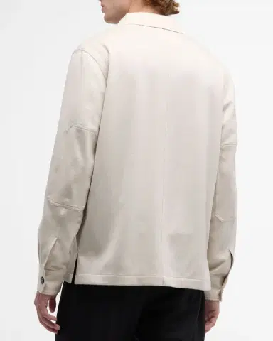 ZEGNA Men's Oasi Cashmere Overshirt | Thumbnail 2 ZEGNA Men's Oasi Cashmere Overshirt | Thumbnail 2