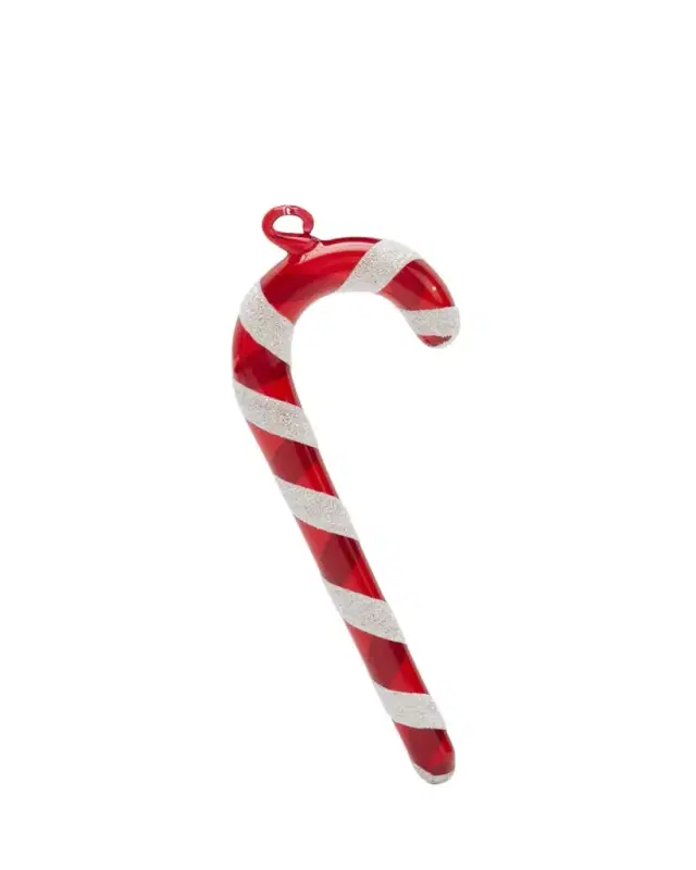 Glitter Candy Cane Ornament Glitter Candy Cane Ornament