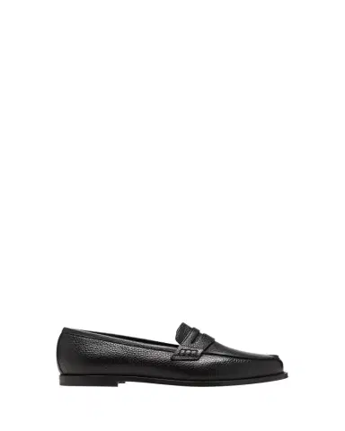 Manolo Blahnik Perrita Leather Penny Loafers | Thumbnail 1 Manolo Blahnik Perrita Leather Penny Loafers | Thumbnail 1