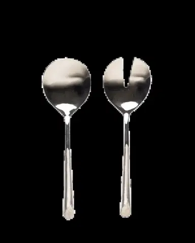 Daniel van Dijck Silver Salad Server Set | Thumbnail 2 Daniel van Dijck Silver Salad Server Set | Thumbnail 2