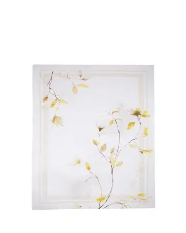The Lino Japan Yellow Tablecloth, 71" x 98" | Thumbnail 1 The Lino Japan Yellow Tablecloth, 71" x 98" | Thumbnail 1