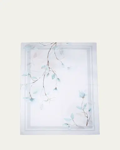 The Lino Japan Aqua Tablecloth, 71" x 125" | Thumbnail 2 The Lino Japan Aqua Tablecloth, 71" x 125" | Thumbnail 2