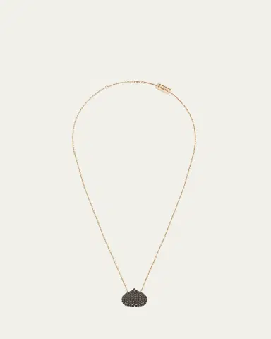 KAMAL Eye Adore Black Diamond Pave Pendant Necklace, 15mm | Thumbnail 2 KAMAL Eye Adore Black Diamond Pave Pendant Necklace, 15mm | Thumbnail 2