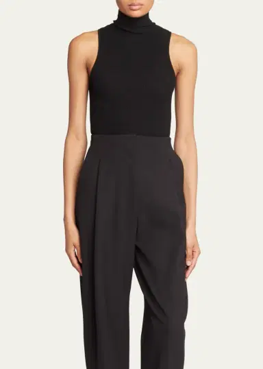 Proenza Schouler Matte Viscose Knit Ribbed Top | Thumbnail 2 Proenza Schouler Matte Viscose Knit Ribbed Top | Thumbnail 2