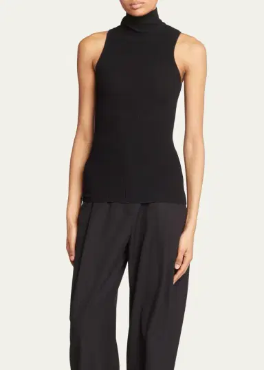 Proenza Schouler Matte Viscose Knit Ribbed Top | Thumbnail 4 Proenza Schouler Matte Viscose Knit Ribbed Top | Thumbnail 4