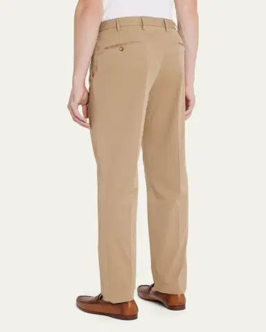 Incotex Men's Batavia Solid Twill Pants | Thumbnail 8 Incotex Men's Batavia Solid Twill Pants | Thumbnail 8