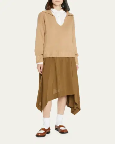 Miu Miu Bicolor Calfskin Penny Loafers | Thumbnail 3 Miu Miu Bicolor Calfskin Penny Loafers | Thumbnail 3