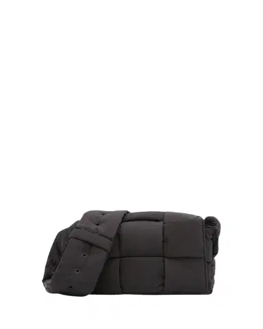 Bottega Veneta Men's Padded Tech Cassette Nylon Crossbody Bag | Thumbnail 1 Bottega Veneta Men's Padded Tech Cassette Nylon Crossbody Bag | Thumbnail 1