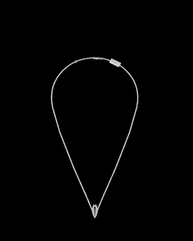 KAMAL Diamond Pave Lotus Pearl Pendant Necklace | Thumbnail 2 KAMAL Diamond Pave Lotus Pearl Pendant Necklace | Thumbnail 2