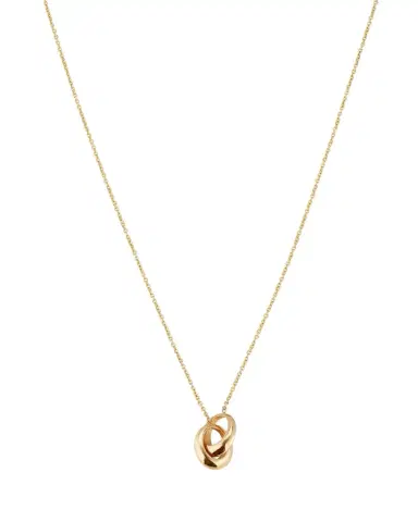 Lizzie Mandler Fine Jewelry 18K Micro Crescent Links Necklace | Thumbnail 1 Lizzie Mandler Fine Jewelry 18K Micro Crescent Links Necklace | Thumbnail 1