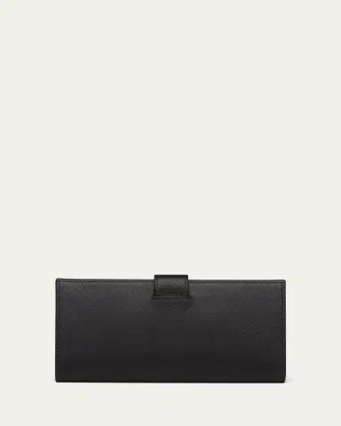 Prada Medium Bifold Leather Wallet | Thumbnail 2 Prada Medium Bifold Leather Wallet | Thumbnail 2