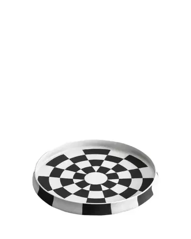 L'Objet Large Damier Round Platter | Thumbnail 1 L'Objet Large Damier Round Platter | Thumbnail 1