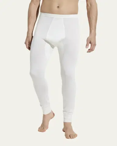 Zimmerli Men's Wool-Blend Long Johns | Thumbnail 2 Zimmerli Men's Wool-Blend Long Johns | Thumbnail 2