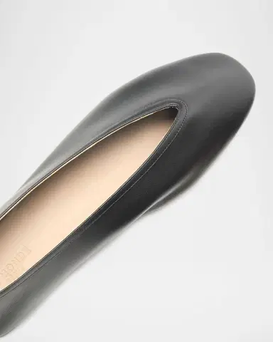 Le Monde Béryl Luna Calfskin Ballerina Flats | Thumbnail 3 Le Monde Béryl Luna Calfskin Ballerina Flats | Thumbnail 3
