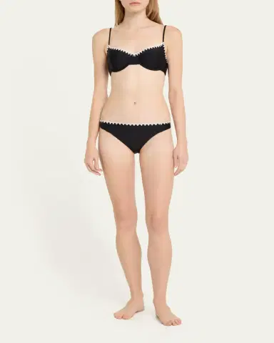 Ramy Brook Emmeline Crochet-Trim Bikini Top | Thumbnail 2 Ramy Brook Emmeline Crochet-Trim Bikini Top | Thumbnail 2