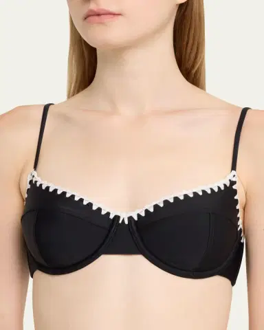 Ramy Brook Emmeline Crochet-Trim Bikini Top | Thumbnail 4 Ramy Brook Emmeline Crochet-Trim Bikini Top | Thumbnail 4