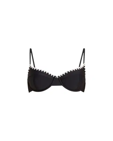 Ramy Brook Emmeline Crochet-Trim Bikini Top | Thumbnail 1 Ramy Brook Emmeline Crochet-Trim Bikini Top | Thumbnail 1