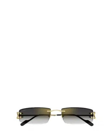 Cartier Men's Rimless Metal Rectangle Sunglasses | Thumbnail 1 Cartier Men's Rimless Metal Rectangle Sunglasses | Thumbnail 1