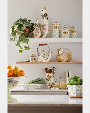 MacKenzie-Childs Wildflowers Enamel Utensil Holder | Thumbnail 3 MacKenzie-Childs Wildflowers Enamel Utensil Holder | Thumbnail 3