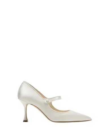 Manolo Blahnik Camparinew Mary Jane Stiletto Pumps | Thumbnail 1 Manolo Blahnik Camparinew Mary Jane Stiletto Pumps | Thumbnail 1