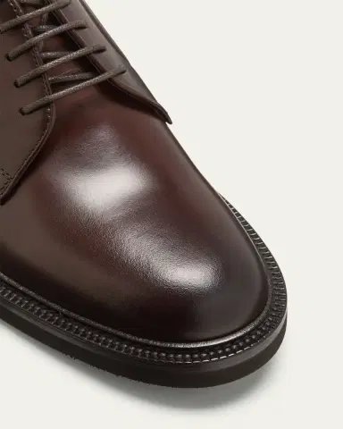 Brunello Cucinelli Men's Calf Leather Derby Shoes | Thumbnail 3 Brunello Cucinelli Men's Calf Leather Derby Shoes | Thumbnail 3