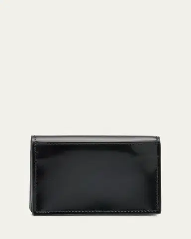 Saint Laurent Flap Card Case in Smooth Leather | Thumbnail 7 Saint Laurent Flap Card Case in Smooth Leather | Thumbnail 7