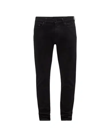 ZEGNA Men's 5-Pocket Black Wash Denim Jeans | Thumbnail 1 ZEGNA Men's 5-Pocket Black Wash Denim Jeans | Thumbnail 1